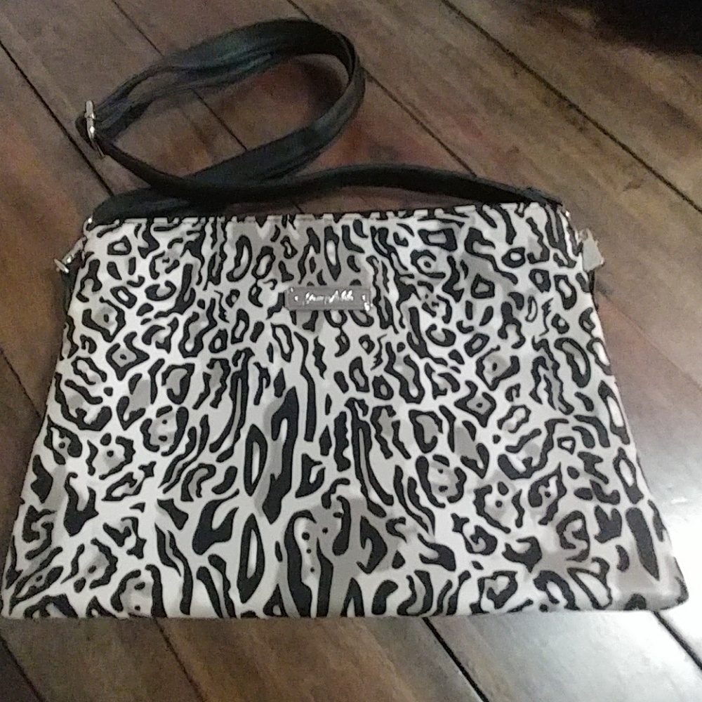 Grace Adele animal print crossbody